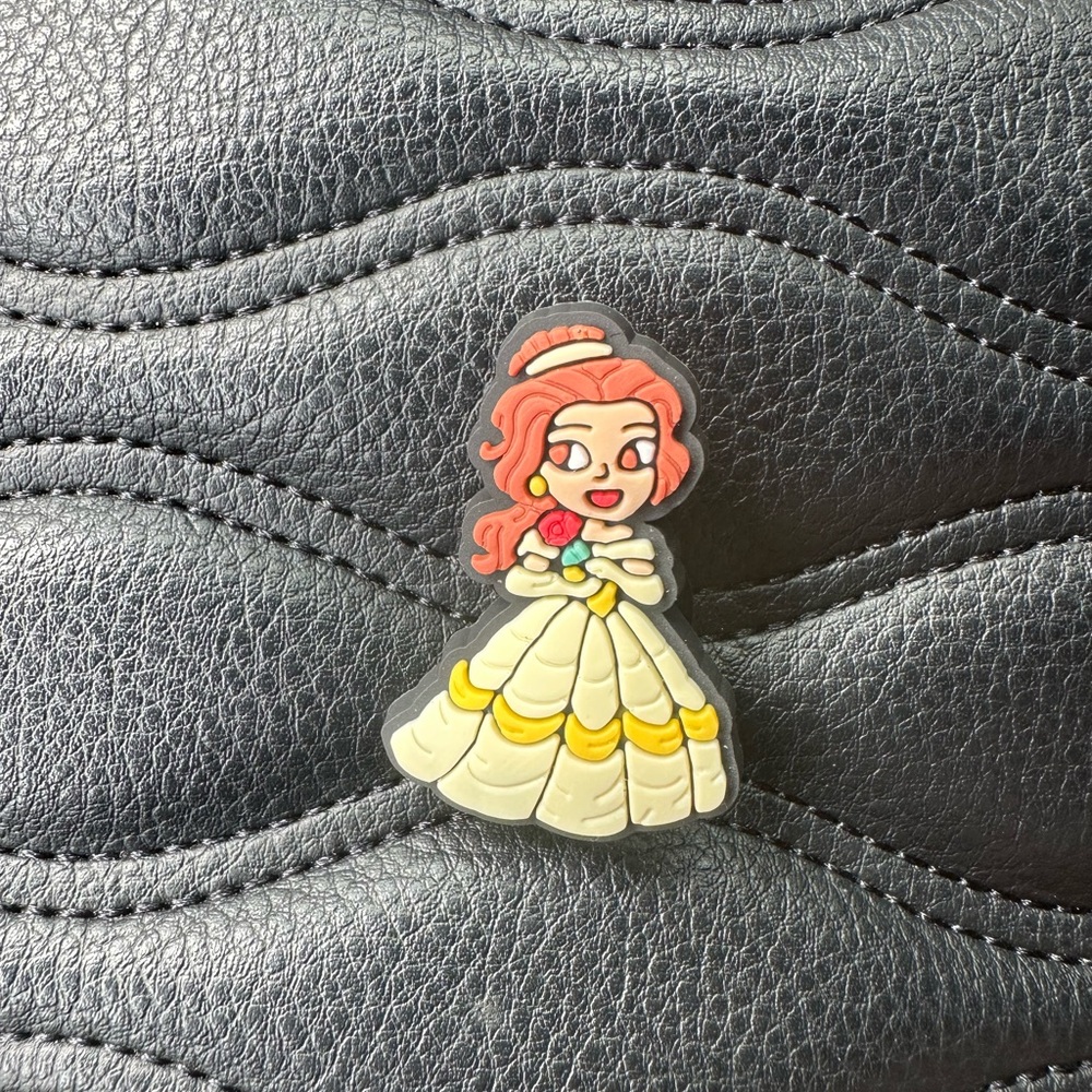 Princess Belle Croc Charm